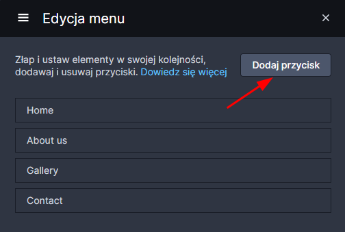 Menu - jak dodać menu i zmienić wygląd menu » Pomoc WebWave CMS
